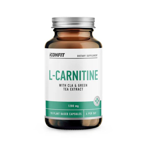 ICONFIT L-CARNITINE su CLA ir žaliosios arbatos ekstraktu (90 kapsulių) Supply