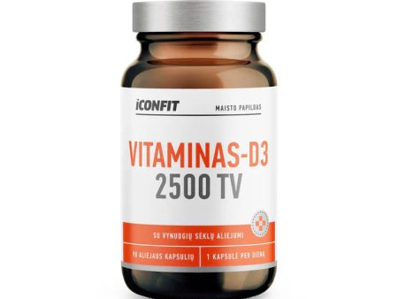 ICONFIT Vitaminas D3 2500 TV - LT Fashion