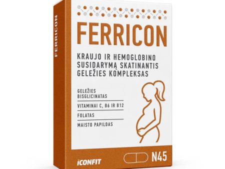 ICONFIT Ferricon (45 kapsulės) on Sale