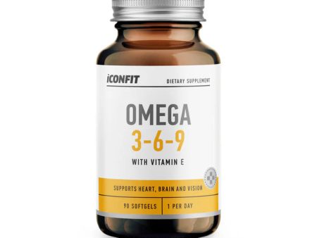 ICONFIT Omega 3-6-9 (90 Minkštųjų Kapsulių) Discount