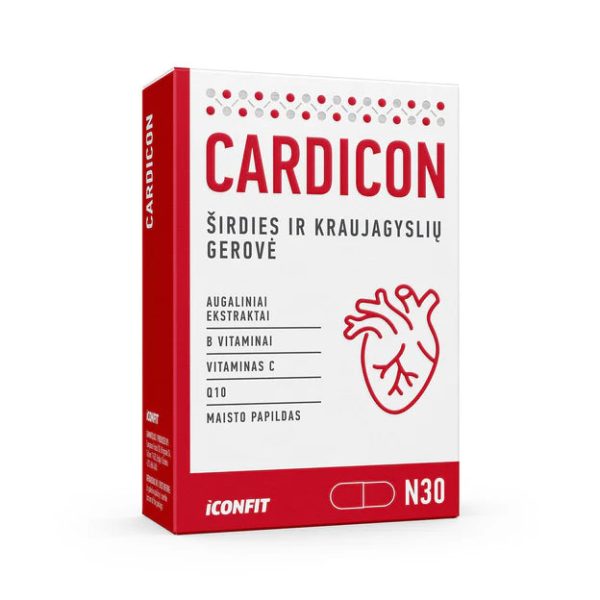 ICONFIT Cardicon (30 kapsulių) Online Sale