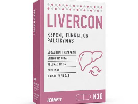 ICONFIT Livercon (30 kapsulių) For Cheap