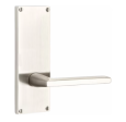 Emtek 8111.RAUS15.SMUS3NL.LH SELECT Passage , Sideplate Locksets Modern Non-Keyed 7  , R-Bar Stem , Smooth Handle.LH Discount