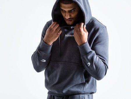 JOHNSON HOODIE - CHARCOAL Online Sale