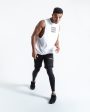 HRDR FSTR SMTR MUSCLE TANK - WHITE on Sale