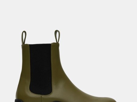 Stomp Chelsea Boots in Sage For Sale