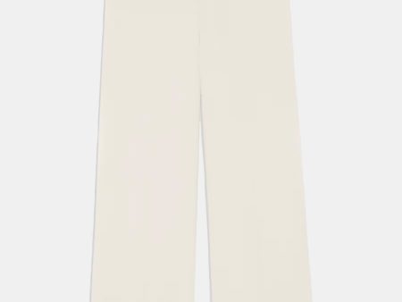 Relaxed Straight Pant in Rice For Sale