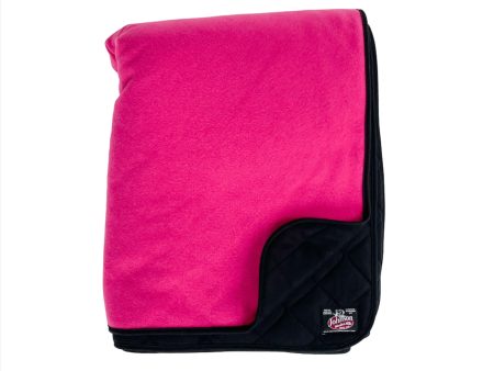 Wilderness Wool Throw Blanket - Pink Fashion