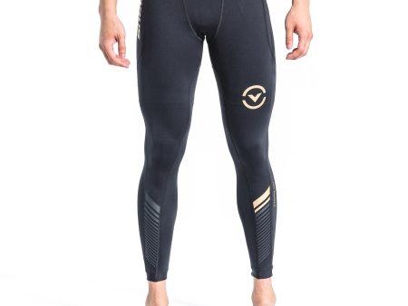 GRAPPLING COMPRESSION SPATS - BLACK GOLD For Sale