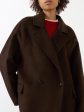 Gary Short Coat in Chocolate Online Hot Sale