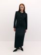 Tilmens Dress Coat in Black Hot on Sale