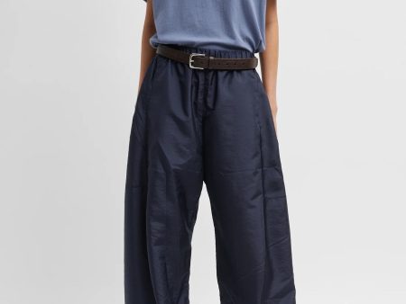 Crispy Nylon Short Winslow Pant in Navy Online Sale