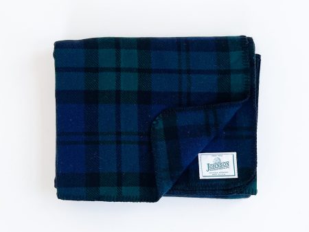 Norris Wool Throw - Blackwatch Discount