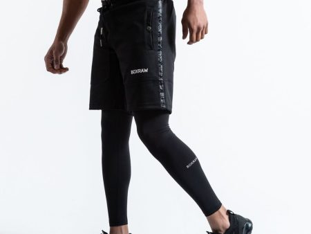 OG PEP SHORTS (2-IN-1 TRAINING TIGHTS) BLACK Discount