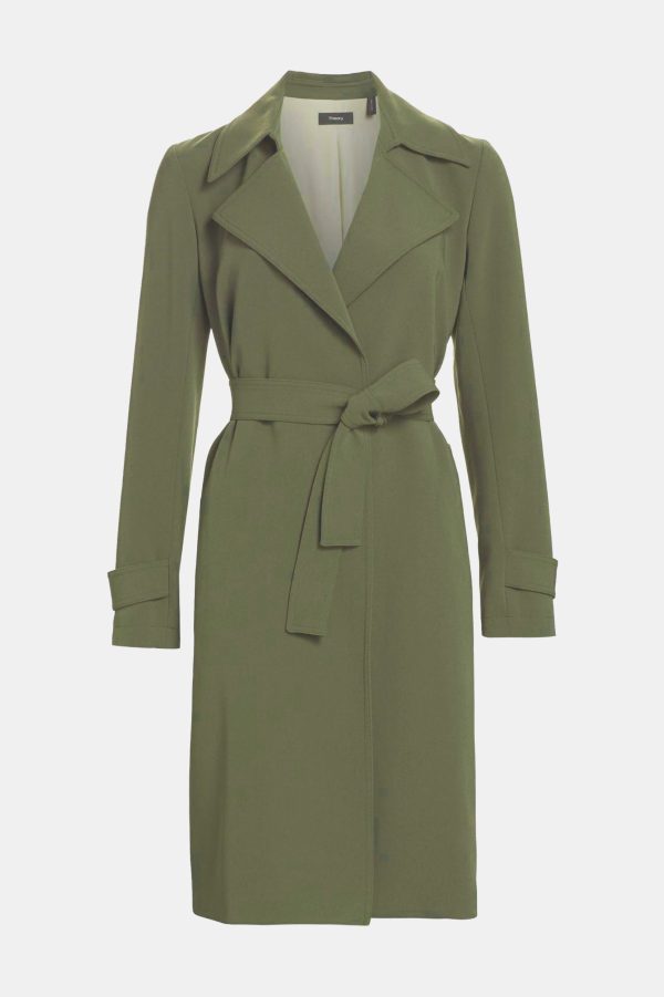 Oaklane Trench Coat in Uniform Online now