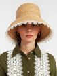 The Ombra Straw Hat in Natural Hot on Sale