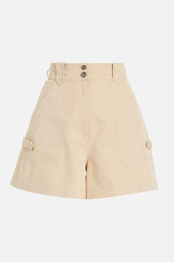 Franci Utility Shorts in Safari Fashion