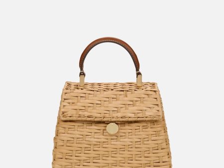 Sybil Crossbody Bag in Light Toasted Natural Discount