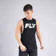 FLY BIG LOGO TANK - BLACK Online Hot Sale