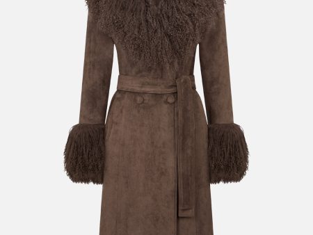 Penny Coat in Greige Sale