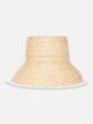 The Ombra Straw Hat in Natural Hot on Sale