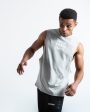 HRDR FSTR SMTR MUSCLE TANK - GREY For Cheap