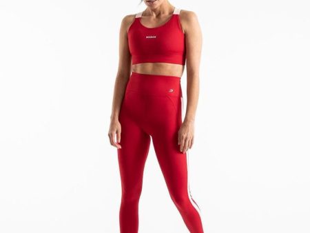 ALICIA LEGGINGS - RED For Discount