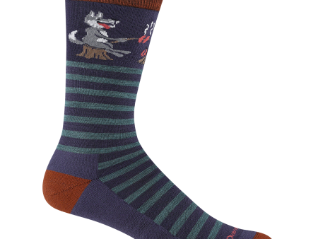 Men s Wild Life Crew Lightweight Lifestyle Sock For Cheap