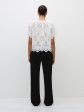 Broderie Blouse in White Online now