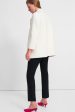 Clairene Wool Cashmere Coat in Ivory For Discount