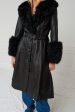 Foxy Shearling Coat in Black Online now