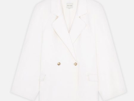 Gary Short Coat in Ivory Supply