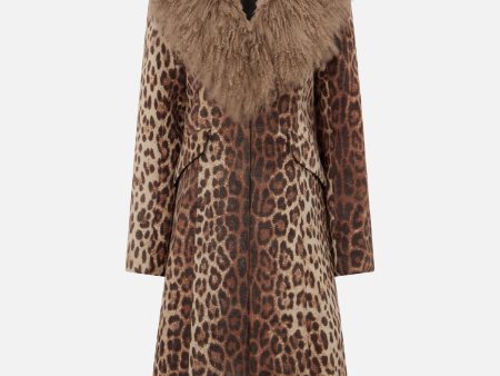 Naomi Coat in Leopard Online