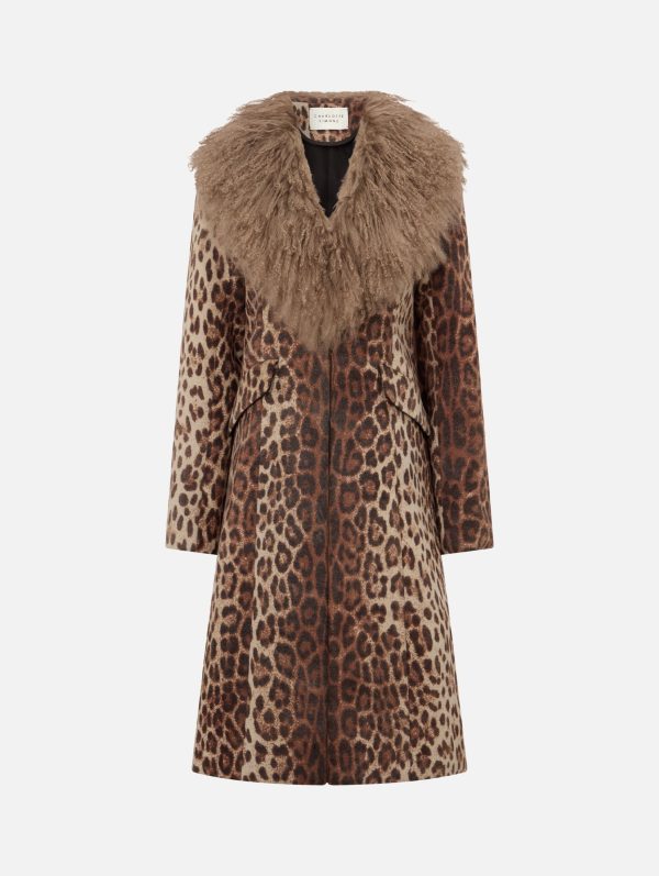 Naomi Coat in Leopard Online