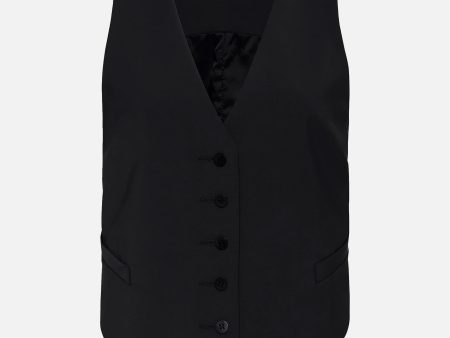 Tailored Waistcoat in Black Fashion