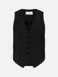 Tailored Waistcoat in Black Fashion