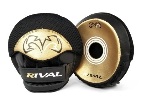 RIVAL RPM5 PARABOLIC PUNCH MITTS - BLACK GOLD Online Hot Sale