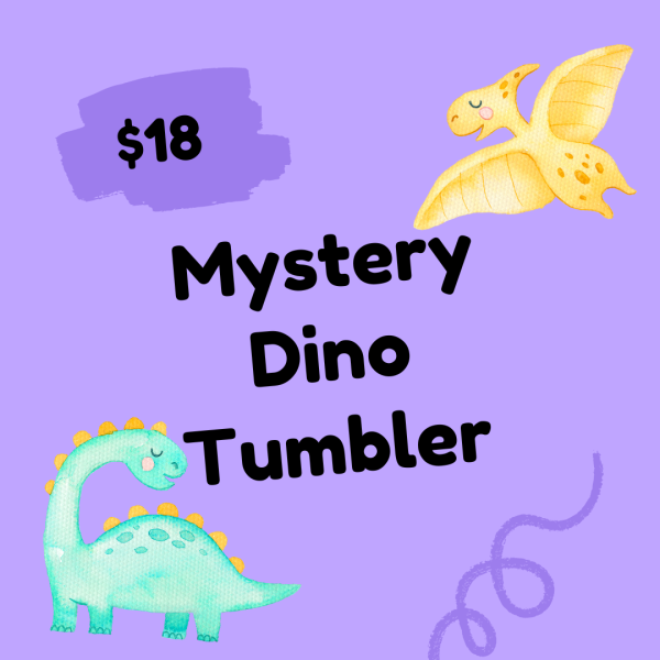 $18 Mystery 20 oz Dino Tumbler For Sale