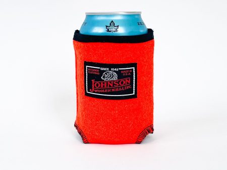 Wool Koozie - Blaze Orange Supply