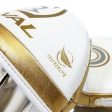 RIVAL RPM100 PROFESSIONAL PUNCH MITTS - WHITE GOLD Online now