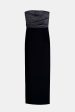 Afra Maxi Dress in Black Online Hot Sale