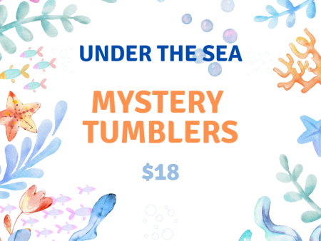 $18 Mystery 20 oz Under the Sea Tumbler Online Sale