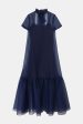 Calluna Dress in Navy Hot on Sale