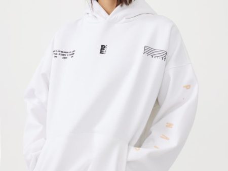 COURTSIDE HOODIE IN WHITE Hot on Sale