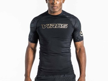 UNITED RASHGUARD - BLACK GOLD For Cheap