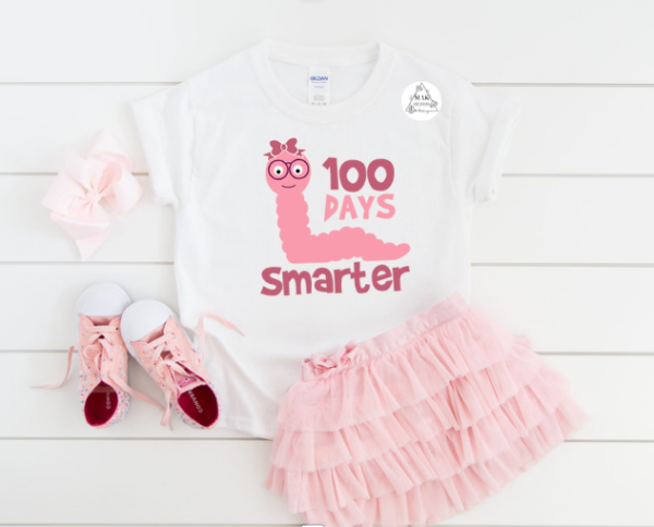 100 Days Smarter (pink worm) Hot on Sale