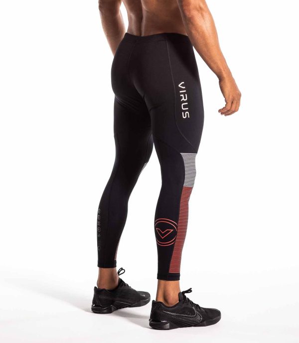 VTRON PANTS - BLACK LASER RED Fashion