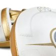 RIVAL RPM100 PROFESSIONAL PUNCH MITTS - WHITE GOLD Online now