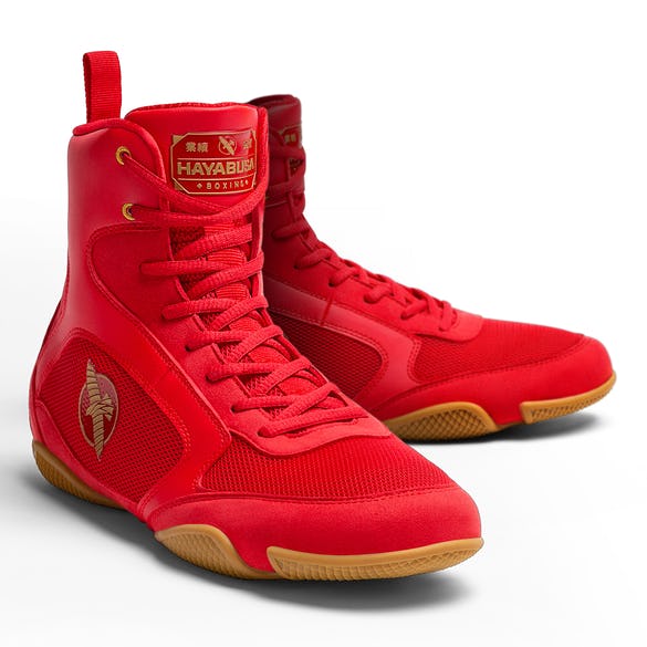 HAYBUSA PRO BOXING SHOES - RED Online