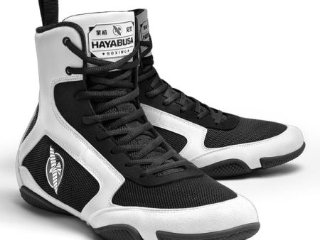 HAYBUSA PRO BOXING SHOES - WHITE Cheap